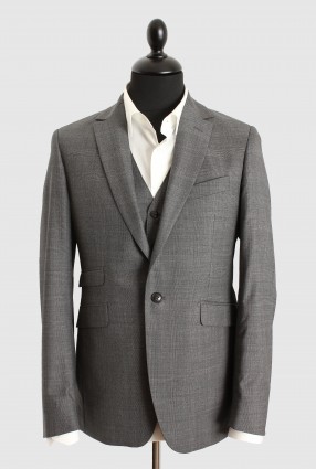 costume sur mesure du faubourg saint sulpice de couleur gris 