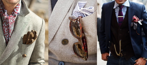 pochette avec gants et lunettes