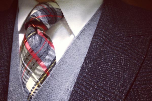 cravate tartan