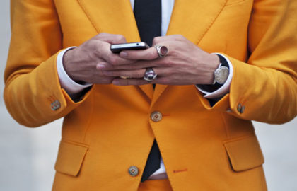 veste orange