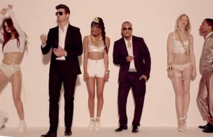 Blurred lines Robin Thicke