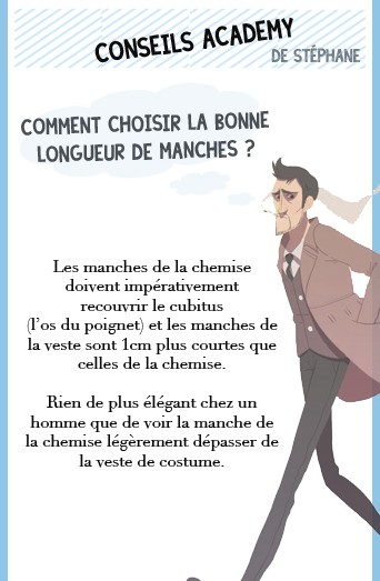 Conseils - La bonne longueur de manches - The Men Times par Faubourg Saint Sulpice Conseils - La bonne longueur de manches - The Men Times par Faubourg Saint Sulpice