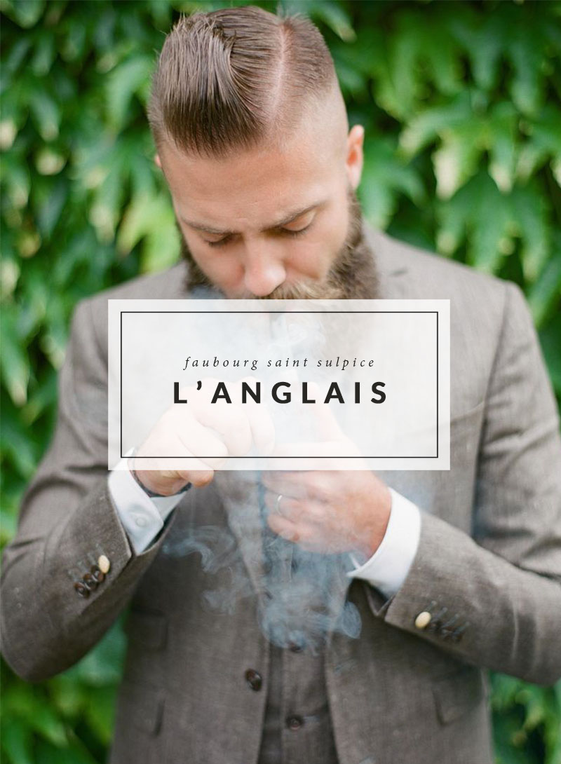 Mariage d'inspiration - L'Anglais - The Men Times par Faubourg Saint Sulpice - Photo: Greg Finck