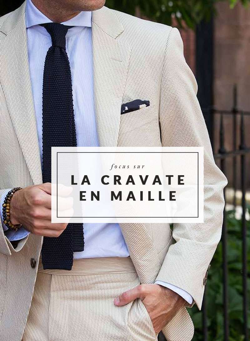 Faubourg Saint-Sulpice - La cravate en maille
