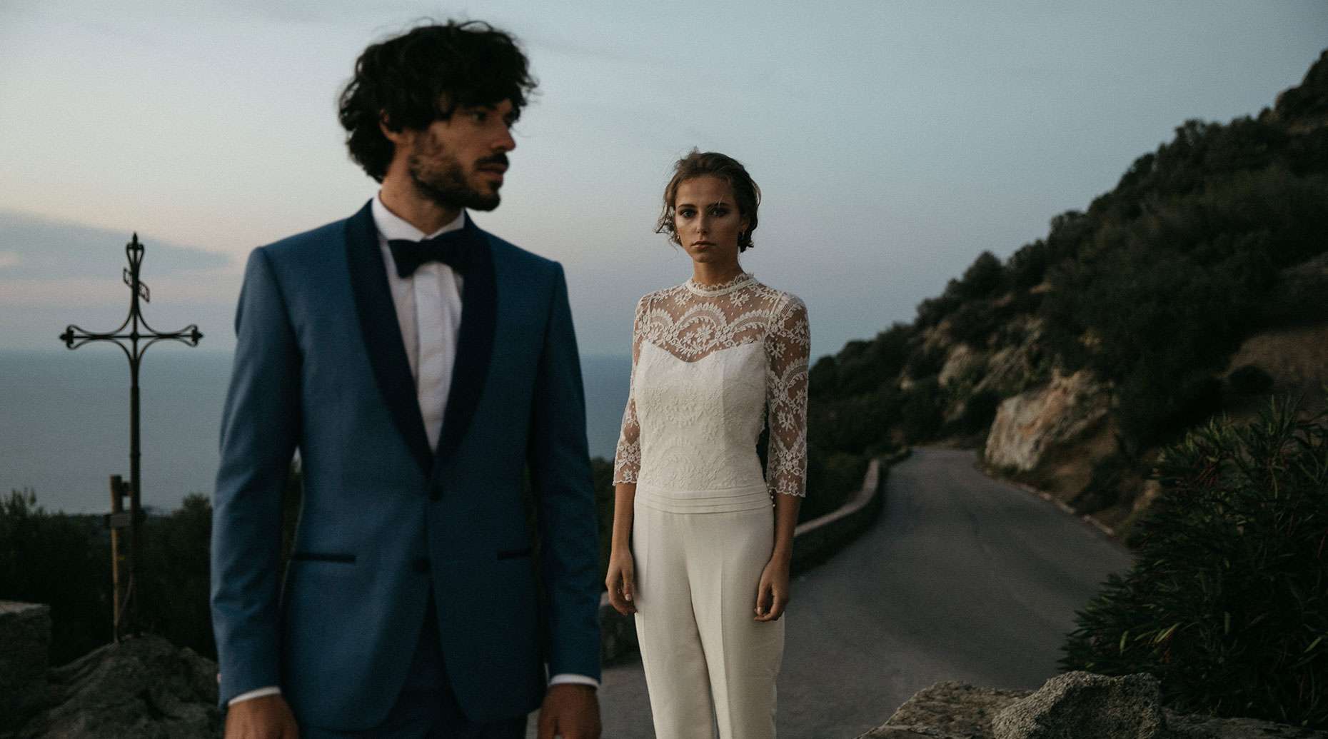 les mariés sur la route