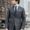 veste sur mesure gris anthracite tailleur homme paris faubourg saint sulpice