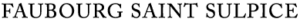 logo Faubourg Saint Sulpice