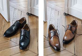 souliers patinés sur mesure faubourg saint sulpice tailleur homme paris association souliers chaussures