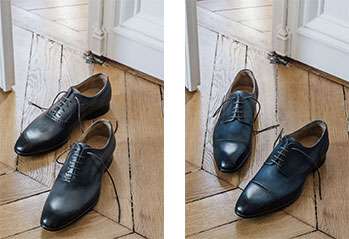 souliers patinés sur mesure faubourg saint sulpice tailleur homme paris association souliers chaussures